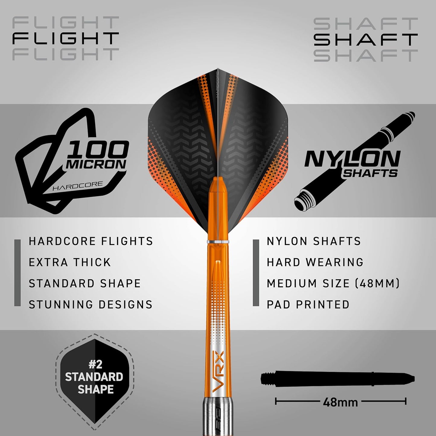 Amberjack Professional Darts Set - 90% Tungsten Darts with Flights & Shafts - Available in Multiple Barrel Designs, Soft Tip 18G and Steel Tip 22G - 30G